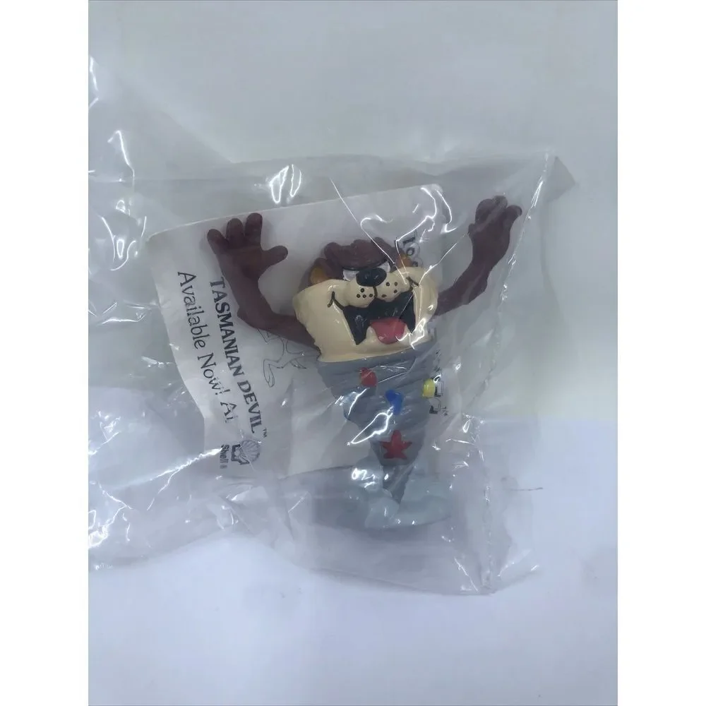 Looney Tunes Characters At Shell Gas Premium Tasmanian DevilToy. Sealed. Vintage
